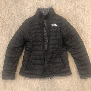North Face girls reversible jacket